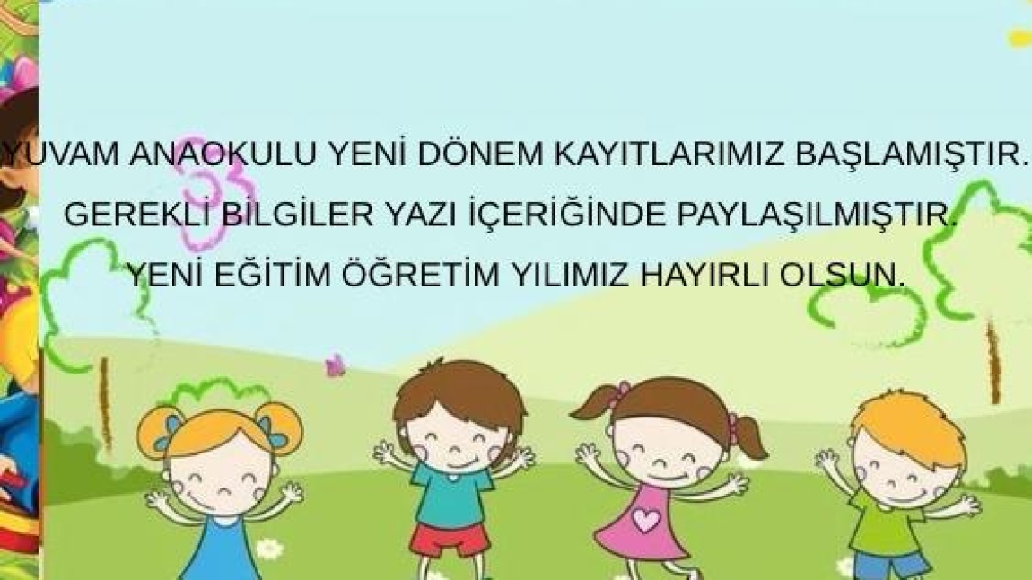2025 - 2026 EĞİTİM ÖĞRETİM YILI KAYITLARIMIZ BAŞLAMIŞTIR.